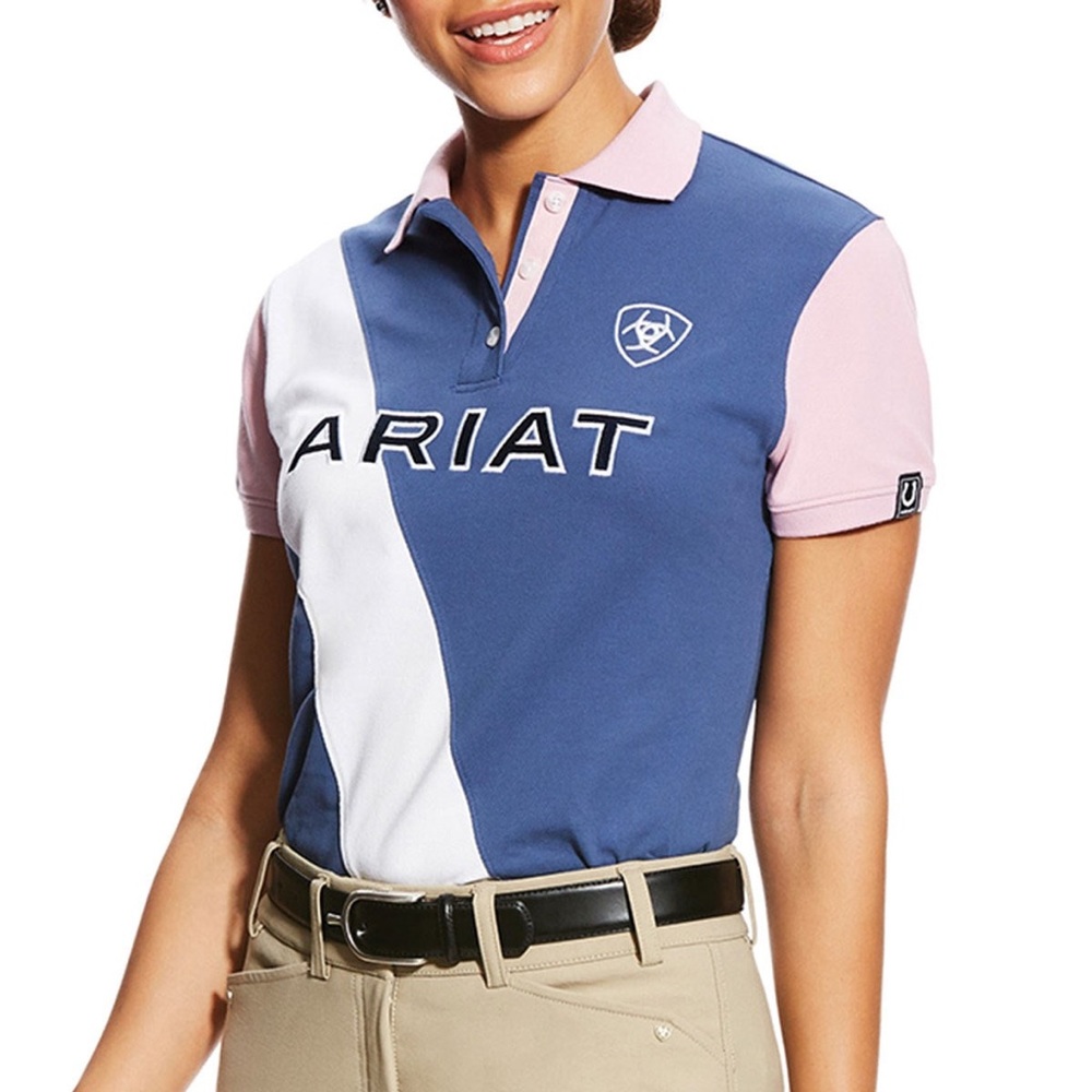 Ariat - Taryn Polo Top Indigo Fade